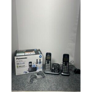 Panasonic KX-TG7733S DECT 6.0 Link-to-Cell via Bluetooth Cordless Telephone